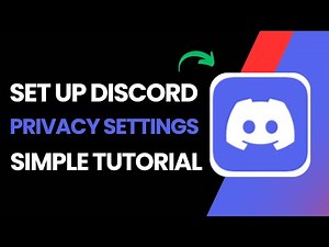 How To Set Up Discord Privacy Settings !