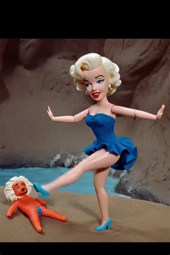 Marilyn Monroe - She'll Do Anything! In Claymation