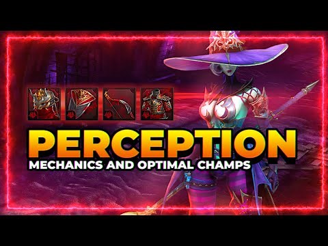 PERCEPTION Set! | Optimal Champs and Crafting! | RAID Shadow Legends