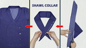 7K views · 131 reactions | Easy Way To Sewing Shawl Collar || Coat Collar Cutting and Stitching Tutorial #shawlcollar #sewing #sewingtutorial #tailoring #cuttingandstitching | URDU GIRLS | Facebook