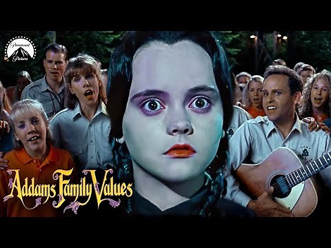 Wednesday Escapes Summer Camp (Full Scene) | Addams Family Values | Paramount Movies