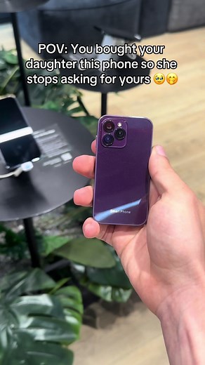 MiniBuddy™ Phone - completely functional phone that you can take photos, record videos, call, text, and much more! #miniphone #iphone #apple #giftforkids