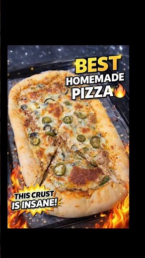 Perfect Crispy Crust Pizza at Home | No Oven Fail | Easy Homemade Pizza Recipe