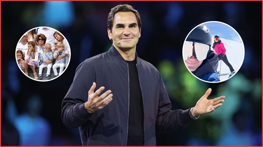 What was Roger Federer up to in March 2025? From skiing vacation with wife Mirka to playing tennis with kids in retirement