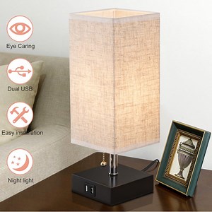 [Hot Item] Modern Rechargeable LED Table Lamp for Hotels Restaurants Bars Novelty Metal Shade and Aluminum
