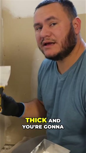 Drywall Mudding Secrets: Avoid Blisters & Hollow Spots #shorts