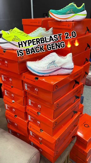 Wow wow hyperblast 2.0 sudah restock woi kali banyak pilihan colourway order terus di beg kuning kita #fyp #ortuseightmalaysia #ortuseightrunning #hyperblast20 #kasutrunningmurah #jogosalaascend #hyperblast #ortuseightlunar