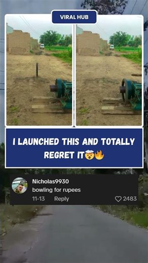 I Launched This Engine Flywheel and Instantly Regretted It! 🤯💥 #Stunt #Experiment #Fail