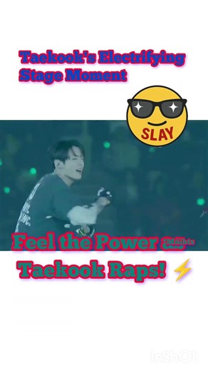 Feel the Power as Taekook Raps! 😍🤯⚡ #bts #kookie #trending #tiktok #taehyung #taekook #viral
