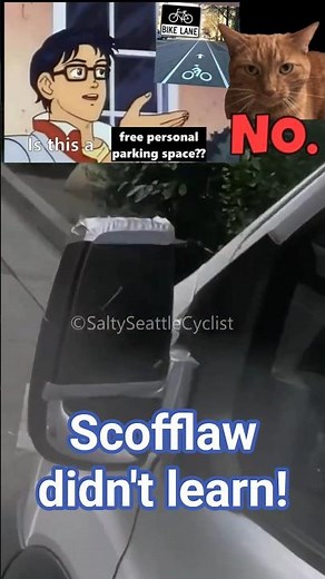 Park In The Bike Lane, Pay the Tax ✊🚴