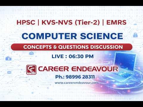 HPSC | KVS-NVS | EMRS PGT | COMPUTER NETWORK | CONCEPTS & QUESTION DISCUSSION.