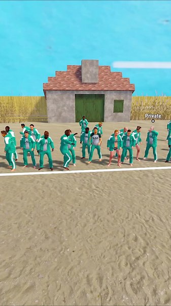 Jugando Juegos de Squid Game en Rust