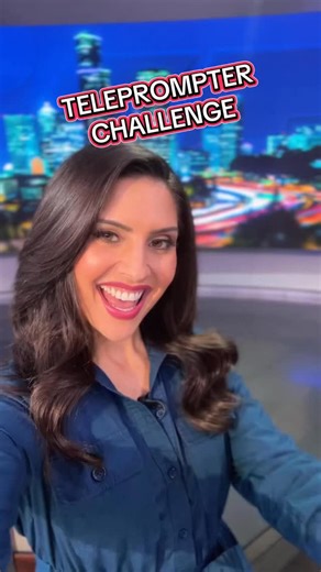 Winter Olympics Teleprompter Challenge ❄️🏅 Think you could nail this on live TV? 👀 #news #olympics #fyp #teleprompterchallenge #challenge | Madeline Carter