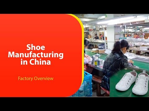 Shoe Manufacturing in China – Factory Overview, Production Process, and Injection Molding Technology