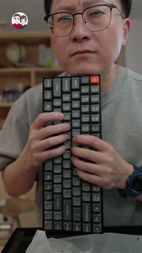 keychron渴创 K2Max 机械键盘 无线三模键盘 客制化键盘 Mac蓝牙键盘 QMK/VIA开源改键 适配游戏办公 黑色 K2Max 不可插拔 白