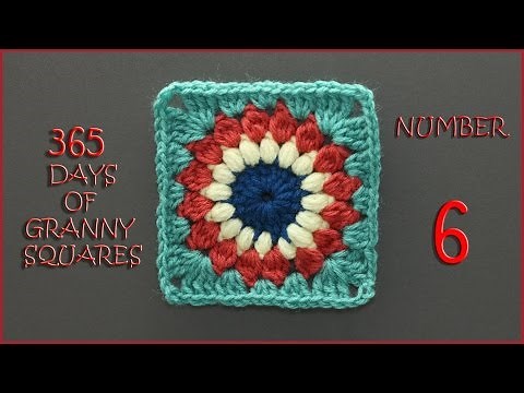 365 Days of Granny Squares Number 6