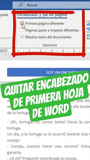 🚨 REMOVE HEADER FROM FIRST PAGE WORD