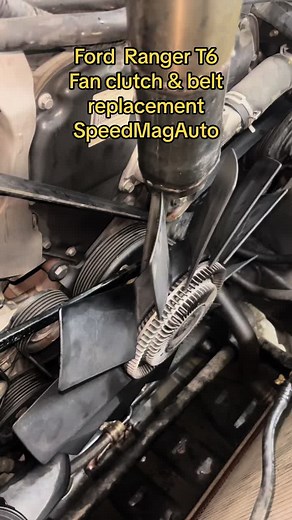 Ford Ranger T6 Fan Clutch & Belt Replacement | SpeedMagAuto