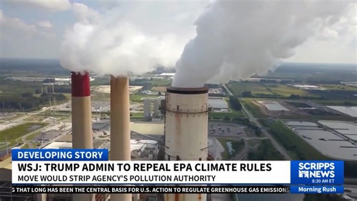 EPA climate authority challenged by Trump administration