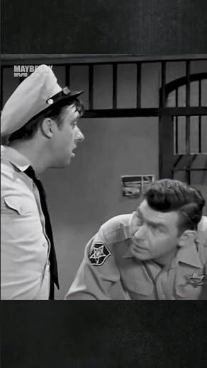 Barney explains the rules at the Mayberry jail