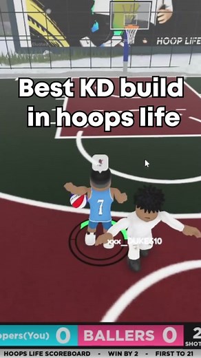 THE BEST KD BUILD IN HOOPS LIFE *pause if needed* || #fypシ #xyzbca #build #2k23 #hoopslife #2k #roblox #xyzbca