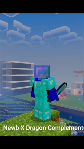 Best Render Dragon Shader for MCPE ✨ Newb X Dragon Complementary Review #Minecraft #Shaders 0% lag