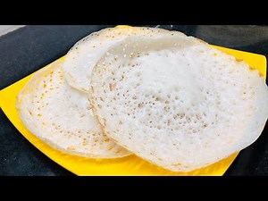 How To Make Appam Without Yeast | Perfect Palappam Recipe | Soft Palappam