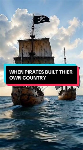 WHEN PIRATES BUILT THIER OWN COUNTRY 😳 #pirates #bahamas #history