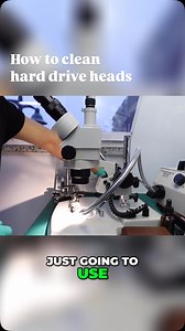 How to clean heads on hard drives | HDD Recovery Services | Facebook
