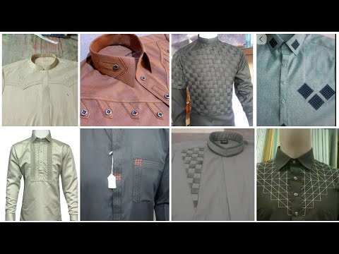 Latest Men's Shalwar Kamez Neck Designs 2026 |Stylish Neck and Shoulder Designs|