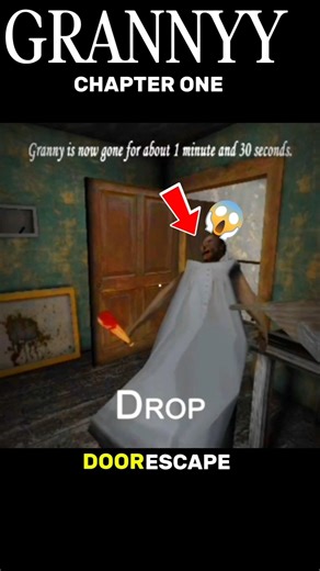 GRANNY IS DANGER ⚡ #granny #grannygame #granny1 #grannygameplay #grannysquare #freefire #shortvideo