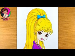 How to Draw STELLA from Winx Club season 8 ~ Step-by-Step Tutorial Easy