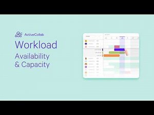 ActiveCollab Workload - Availability & Capacity