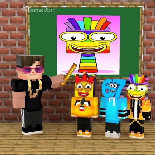 The continuous singing challenge with Sprunki 67 and friends! 😂😁