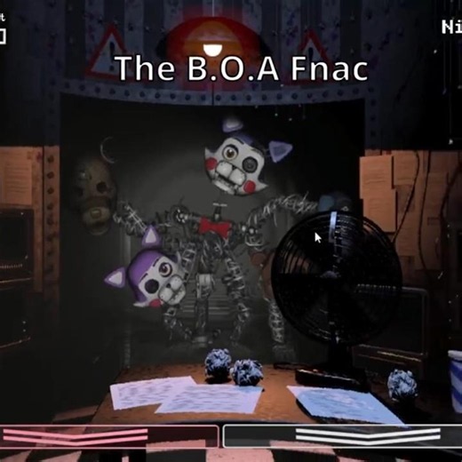 The B.O.A. But with FNAC Animatronics... (FNaF Jumpscares)