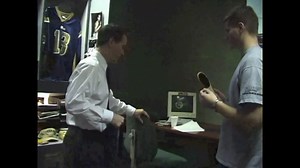 John Sears just found his senior video project "Reality Check" from 21 years ago. It pre-dates NBC's The Office, but several people who saw it today say, "It's Michael Scott!". John said the mission was just to capture me as I really am. His only instructions--no script--"be yourself". Cameos from Andy Fales, who refuses to watch, Todd Bailey, who quit immediately following his interview, and my black hair, which also left. | Keith Murphy