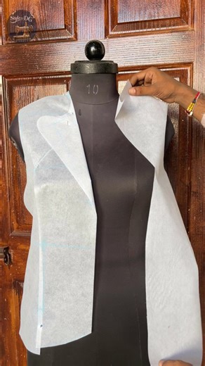 Dimple Gangwar on Instagram: "Pattern making of a coat #patternmaking #formals #stitching #design"