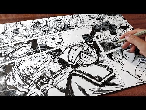 My Hero Academia-Drawing a Manga Page [#10]