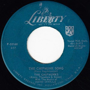 The Chipmunks - The Chipmunk Song / Almost Good