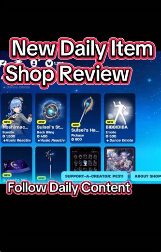 Daily Fortnite Item Shop Review