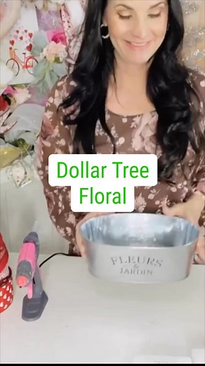 DIY Dollar Tree Roses floral arrangement! 🌹🩷❤️ | Olivia's Romantic Home DIY
