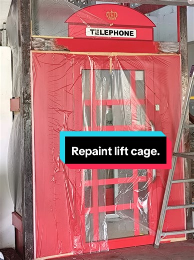 halo gess, kali ini agak berbeda ya, biasa.ny orderan painting motor ato mobil tp kali ini yg masuk orderan painting lift cage, keluhan owner lift cage sudah mulai berkarat dan cat mengelupas jadi kurang sedap dipandang mata, no fafifu langsung kita eksekusi gess 🔥🔥🔥 #repaint #hotel #cat #merah #fyp