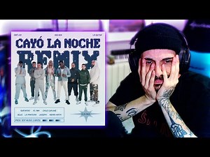 [REACCIÓN] Cayó La Noche Remix - La Pantera, Quevedo, Juseph, Bejo, Abhir Hathi, Cruz Cafuné, El Ima