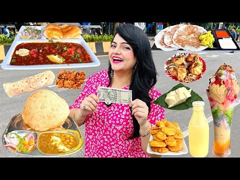 Rs 500 Street Food Challenge | Navi Mumbai Food Challenge