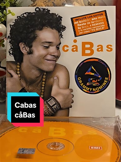 Cabas - cåBas (2001). Gran álbum debut del Colombiano Andrés Cabas. @Andres Cabas #cabas #cdcollection #mibombon #musicacolombiana #musicalatina