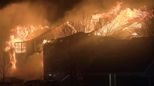 Fire at Woodbury Commons apartment complex in Parma leaves 2 firefighters injured, dozens displaced