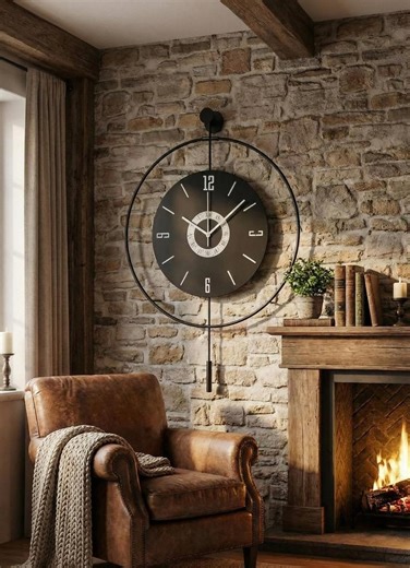 Large Black Metal Wall Clock, LED Lighted, Modern Illuminated Wall Art, Silent, Large Minimalist Decor - Etsy