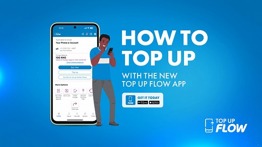 Say hello to seamless top-ups anytime, anywhere. It's quick, secure, and designed with you in mind! 🌟💻 Download the Flow Top-up App today. | Flow