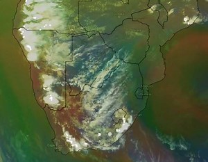 5.9K views · 30 reactions | Lightning strikes and satellite for the last 24 hours. | AfricaWeather | Facebook