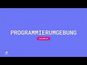 05 Calliope mini - Programmierumgebungen